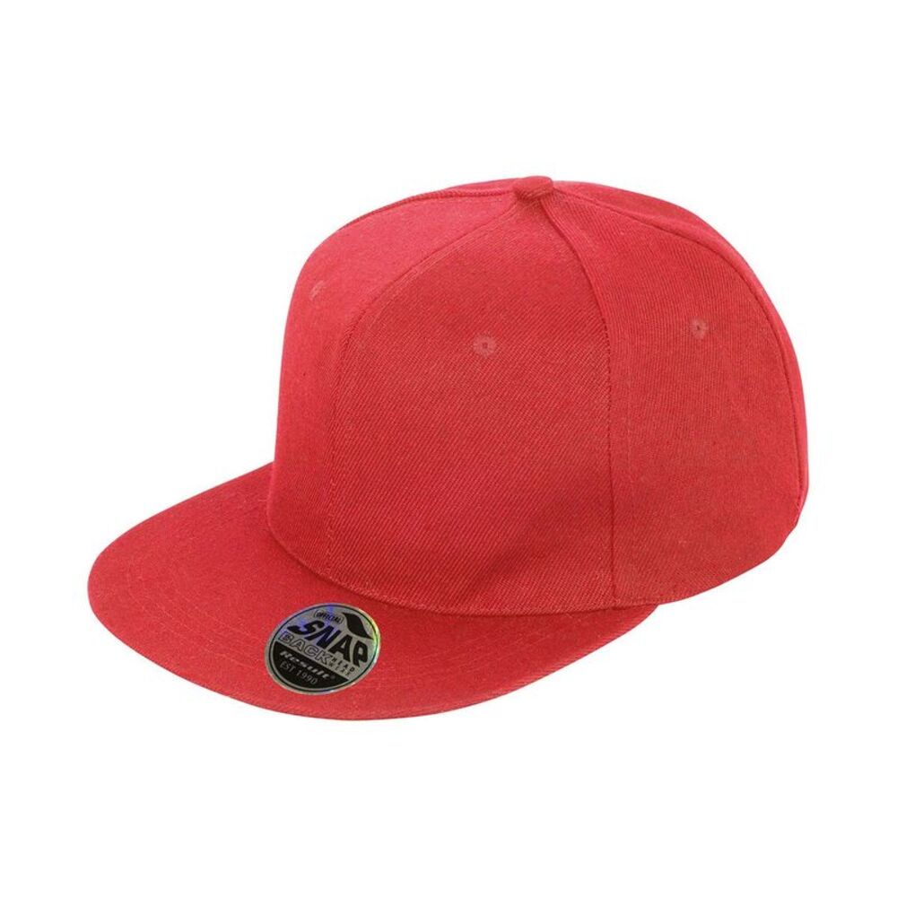 Result Headwear Unisex Adult Original Bronx  Cap / Red
